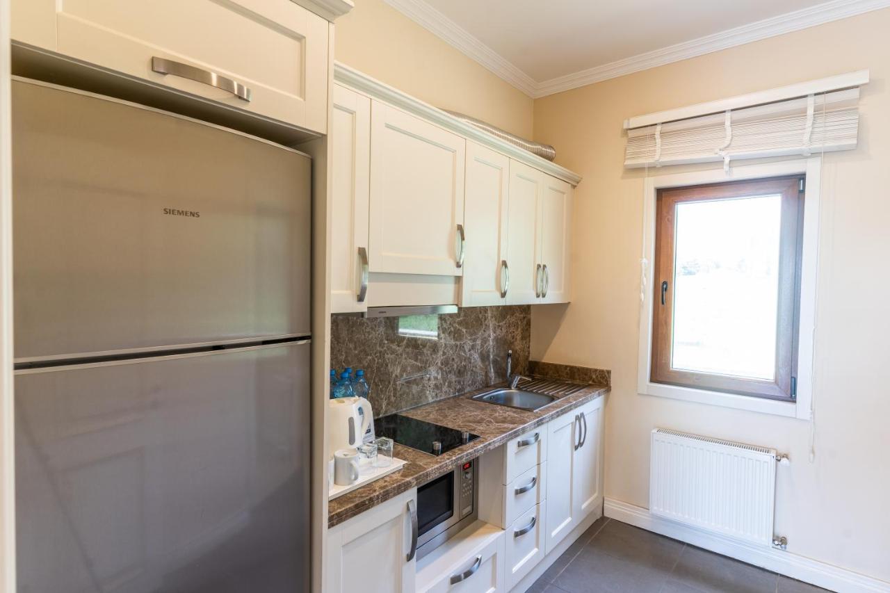 Qafqaz Riverside Hotel Gabala Exterior photo A kitchen in a private house