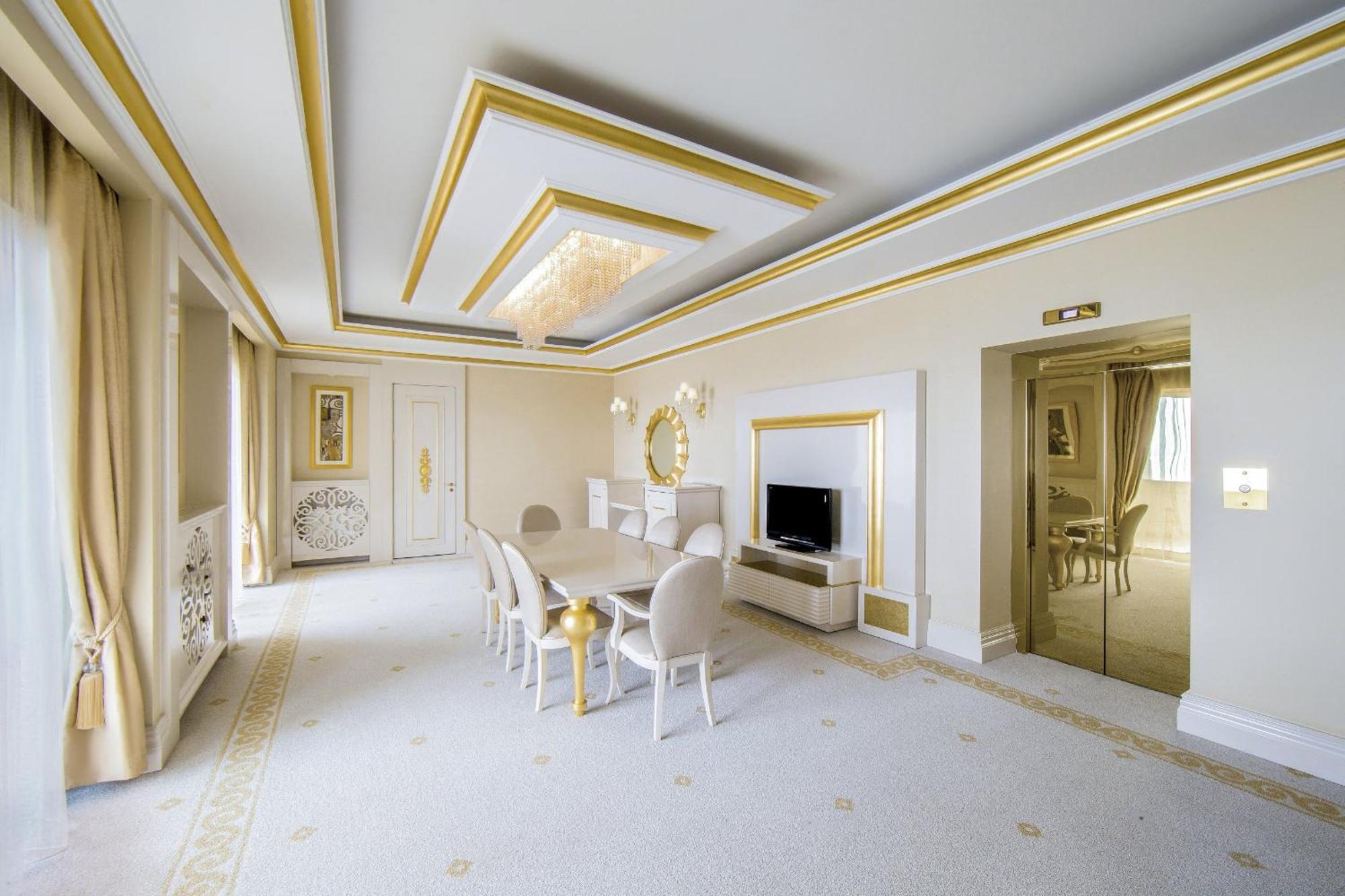Qafqaz Riverside Hotel Gabala Exterior photo The interior of the Presidential Suite