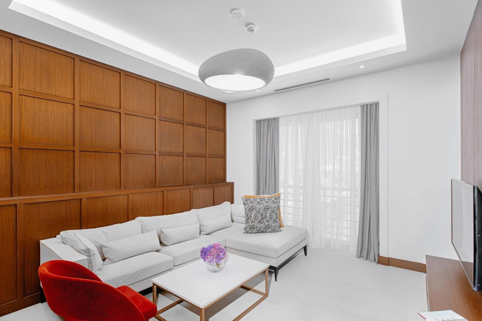 Qafqaz Riverside Hotel Gabala Exterior photo A living room